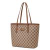Fashionable Women's Bag Large Capacity Tote Bag Printed Chess Board Plaid Shoulder Bun Mother Bag Two Piece Set Casual Big Bag