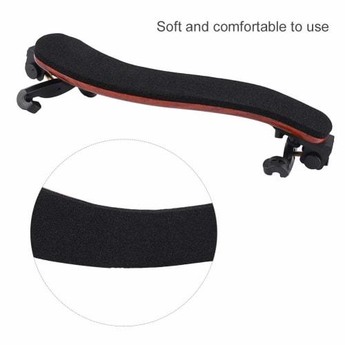VGEBY Shoulder Rest for 4/4 Violin, Easy to Use, Adjustable Height, Fiddle Violin Shoulder Rest, Adjustable String Instrument Accessories