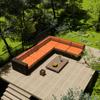 Wasserdichte Outdoor-Sofahülle für Zuhause, Hotel, Garten, Terrasse, Rattanecksofa-Abdeckung, Sonnenschutz, Staubschutz, Möbel-Schutzhülle