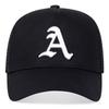 Unisex Gothic Letter A Embroidery Baseball Net Caps Outdoor Adjustable Spring and Summer Casual Sunscreen Hat