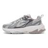 Li Ning Qixing 2.0 Comfortable Simple Thick Sole Height Increasing Wear Resistant Non Slip Low Top Casual Shoes Women sneaker Gray AGCT312-3