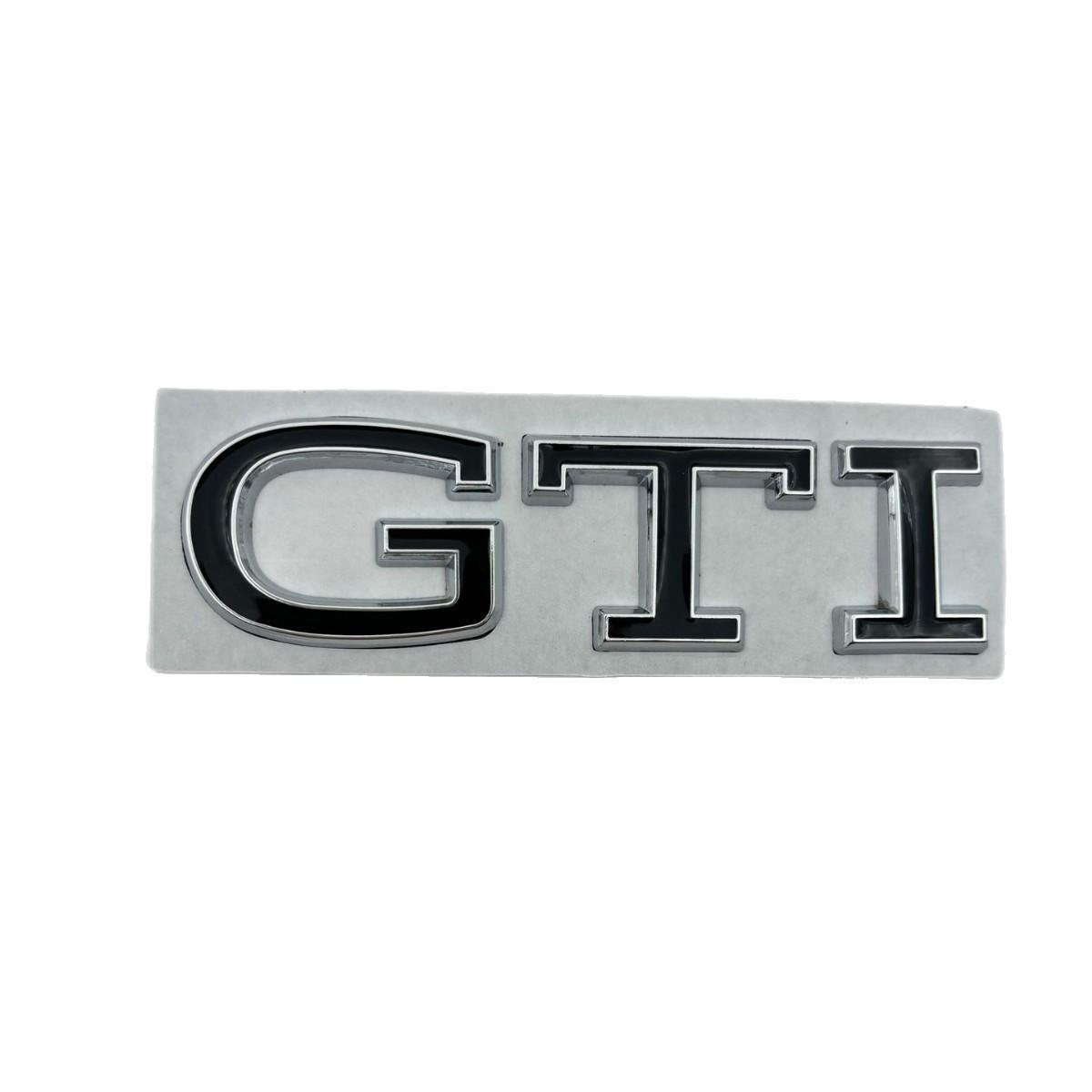 Металлическая высокая наклейка на заднюю дверь Volkswagen Golf GTI 8