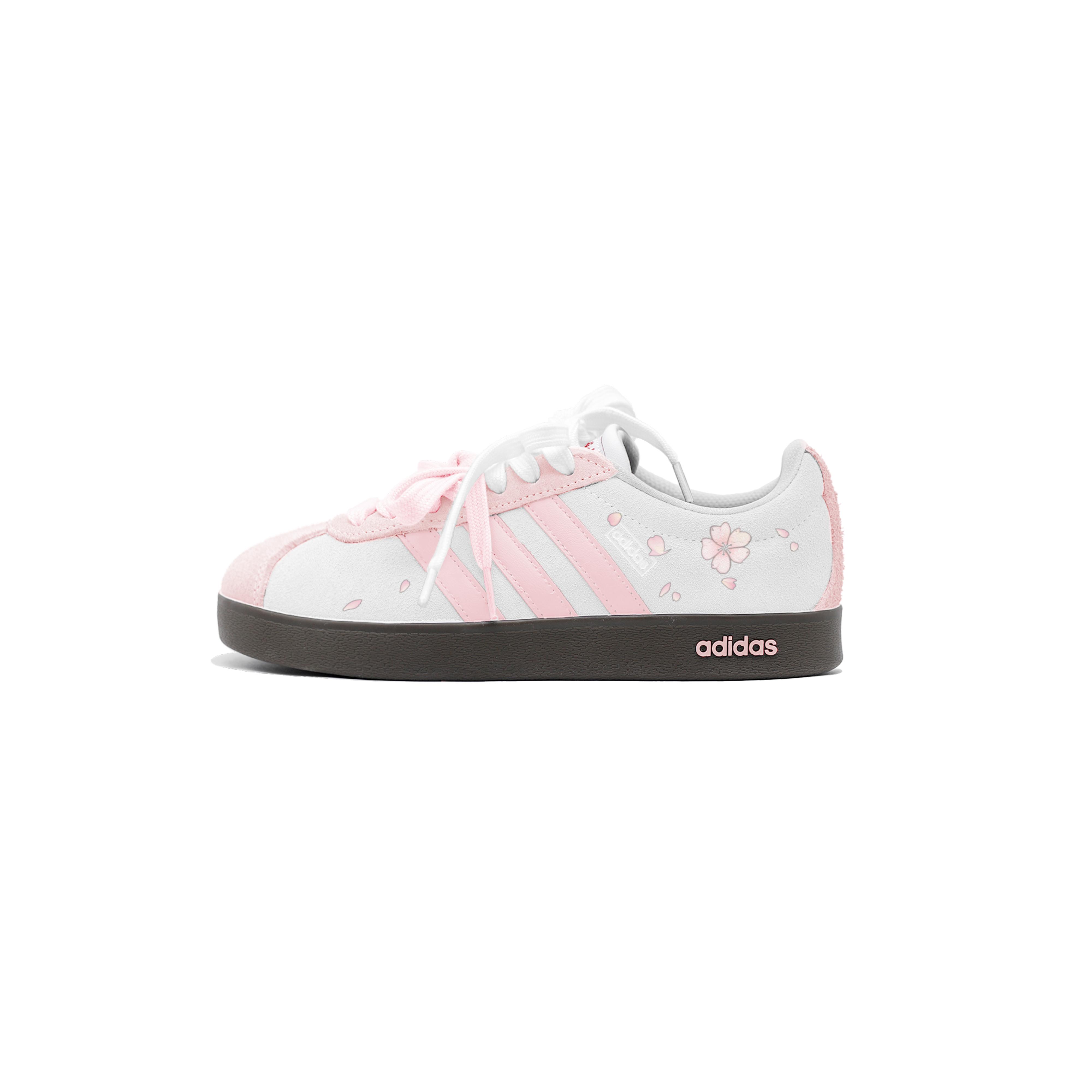 

Adidas Neo VL Court 2.0 Flowing Light Cherry Blossoms Low top Skateboard Shoes Unisex Cherry Pink HQ1802(Team830-) 40⅔