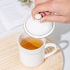 Jingdezhen Bone China Tea Cup with Lid