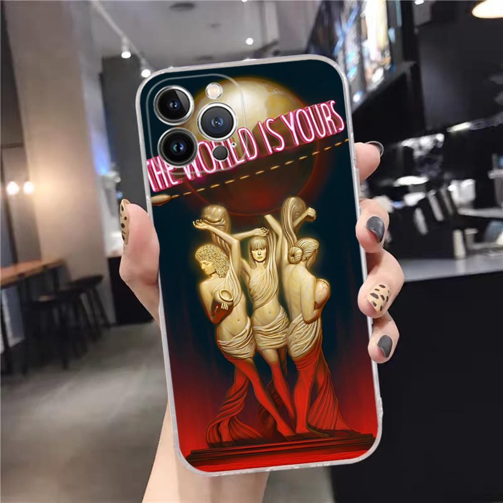 

S-scarface Film classic Phone Case For iPhone 15 14 11 12 13 Mini Pro XS Max Cover 6 7 8 Plus X XR SE 2020 Funda Shell iPhone 15