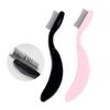 Folding Ultra-fine Stainless Steel Eyelash Brush Eyelash Separator Eyebrow Eyelash Extension Comb Eye Lash Curler Eyelash Tools