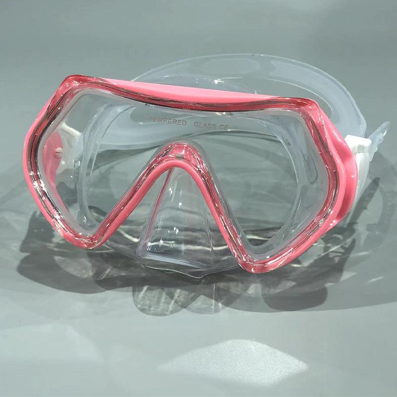 Children's Diving Goggles Silicone/tempered Glass Diving