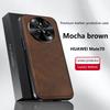 For Huawei Mate 70 & Mate 70 Pro Case Magnetic Elegant Leather Wear-Resistant Lens Fully Covered Non-Slip Grip Edge Cover Shell