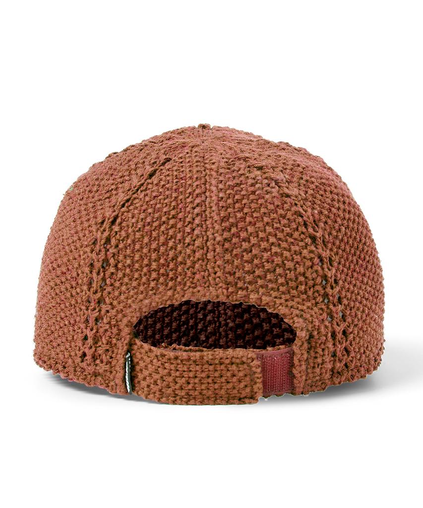 YESEYESEE Knit Baseball Cap Brown