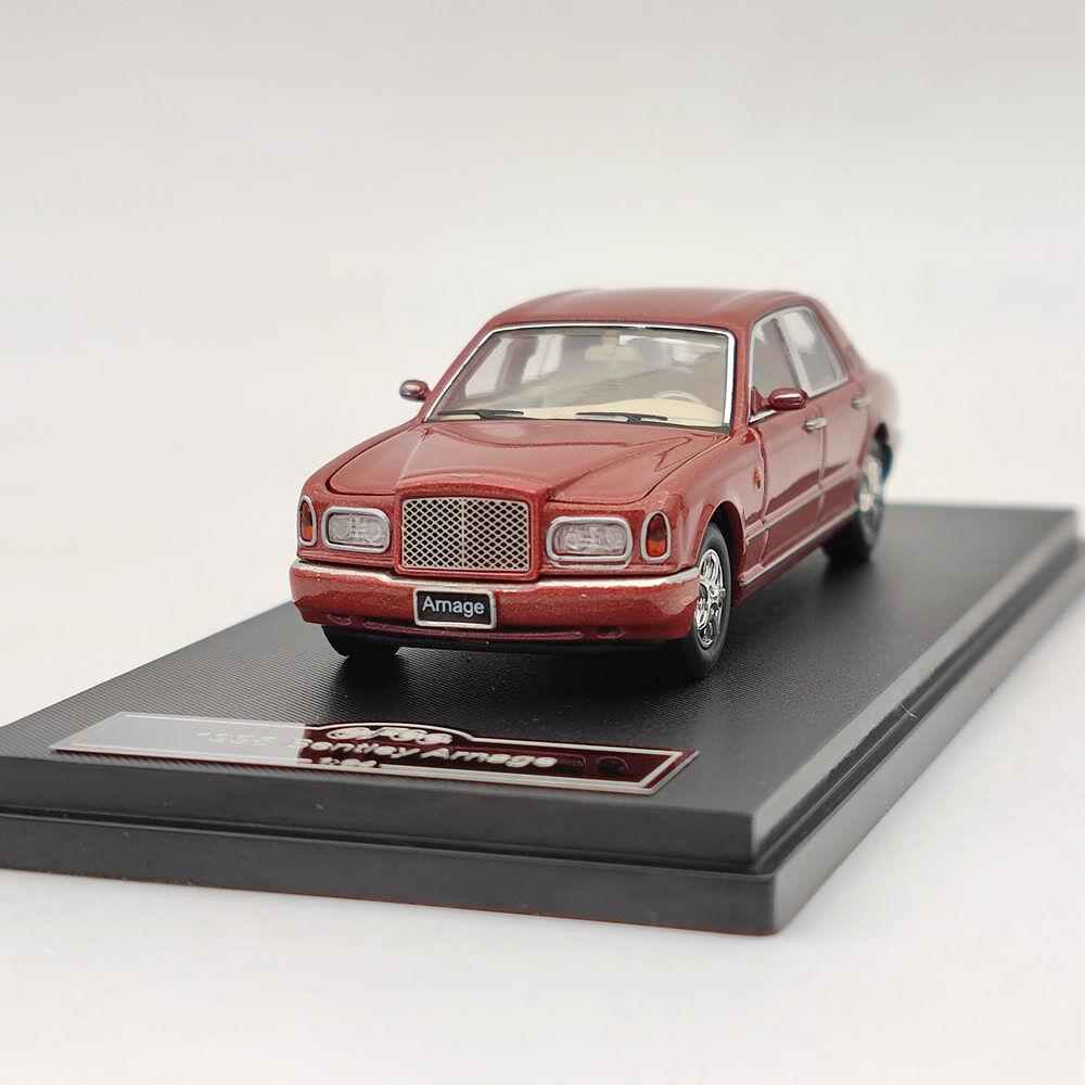 1/64 Skala Bentley Arnage 1998 Rød Støpt Metall Bilmodell Begrenset Samling
