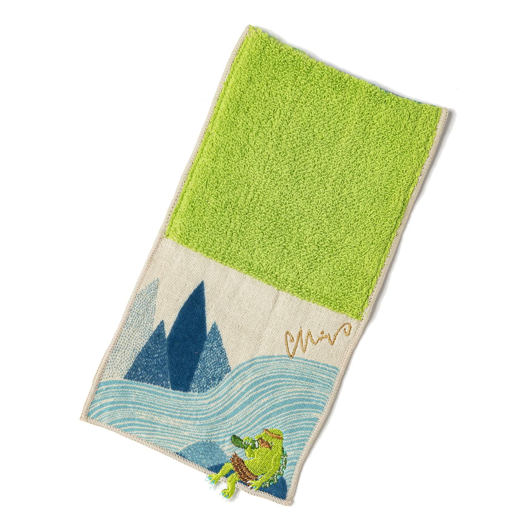 

Kusunokibashi Monori Pouch Riverside Rock Light Green [moritaMiW] Handkerchief, Raincoat, [A-68239-90-LG]