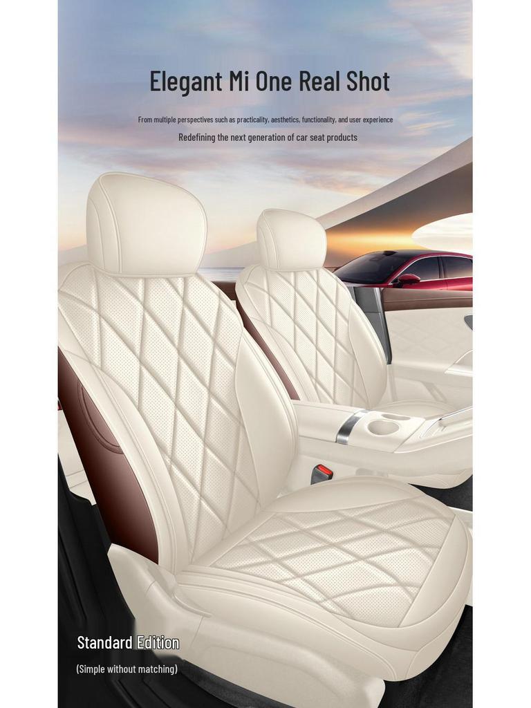 Full-Coverage Breathable Seat Covers for Chery Fengyun A9L - All-Season Car Seat Cushions