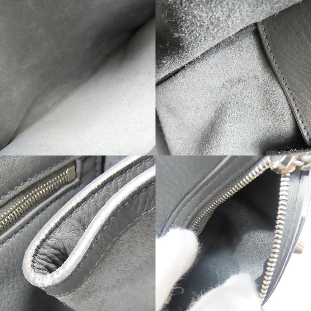 Used BALENCIAGA Tote Bag paper 432596 Calfskin gray 2WAY