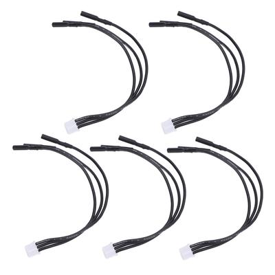 5PCS 2.0MM Banana Plug Female To PH3.0 3Pin Male Adapter RC Brushless Motor Convert ESC Connector
