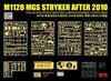 Ryefield Models 1/35 Scale M1128 Stryker MGS (2010 and Later Model) with MILES Plastic Model Kit RFM5148 (Combat Vehicle)
