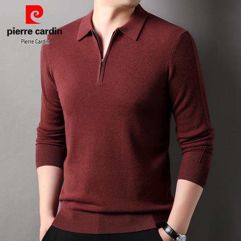 

Pierre Cardin Men s 100% Pure Wool Zipper Pullover Sweater 3XL (190/104A)