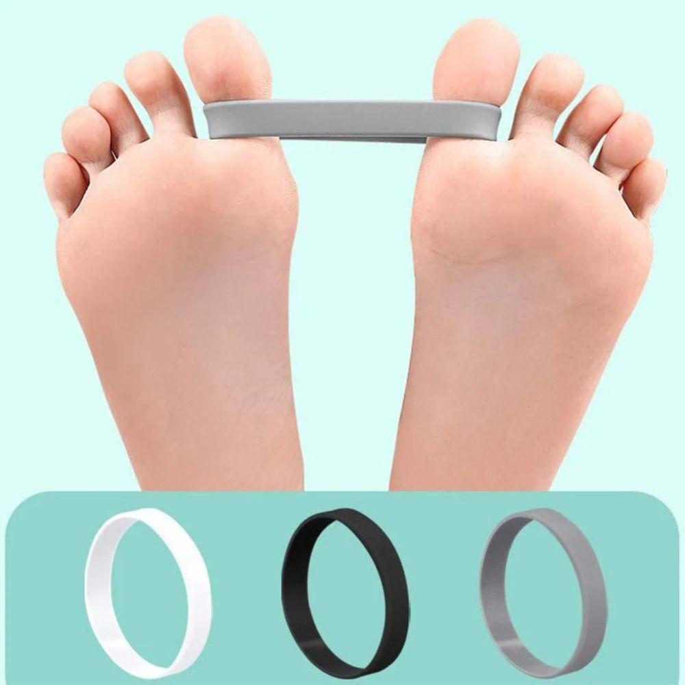 Elastic Toe Valgus Corrective Belt Silicone Thumb Straightening Strap  Pedicure