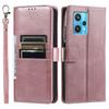 Cover for Realme 9 4G,9 Pro+,Narzo 50 Pro 5G Retro PU Leather Flip Wallet Phone Case Multi Card Slots
