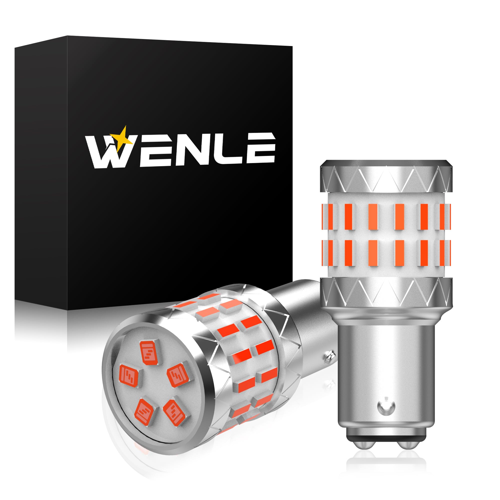 

WENLE Новая взрывная S25 двойная светодиодная задняя фара, стоп-сигнал, стоп-сигнал, красный, для S25 Double красный