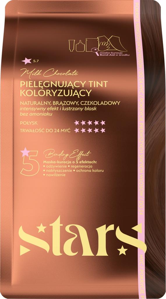 Stars Hair Color Tint, No. 5.7 Milk Chocolate 1 Pc