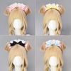 Sweet Kawaii Dog Ear Headband Lolita Outfit Cosplay Costume Accessory Plush Hairband In Multiple Colors