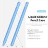 Custodia in Silicone per Matita Tablet Antiurto Antiscivolo Custodia per Stylus Ergonomica Colorata Copri Penna Touch Screen per Apple Pencil Pro/2