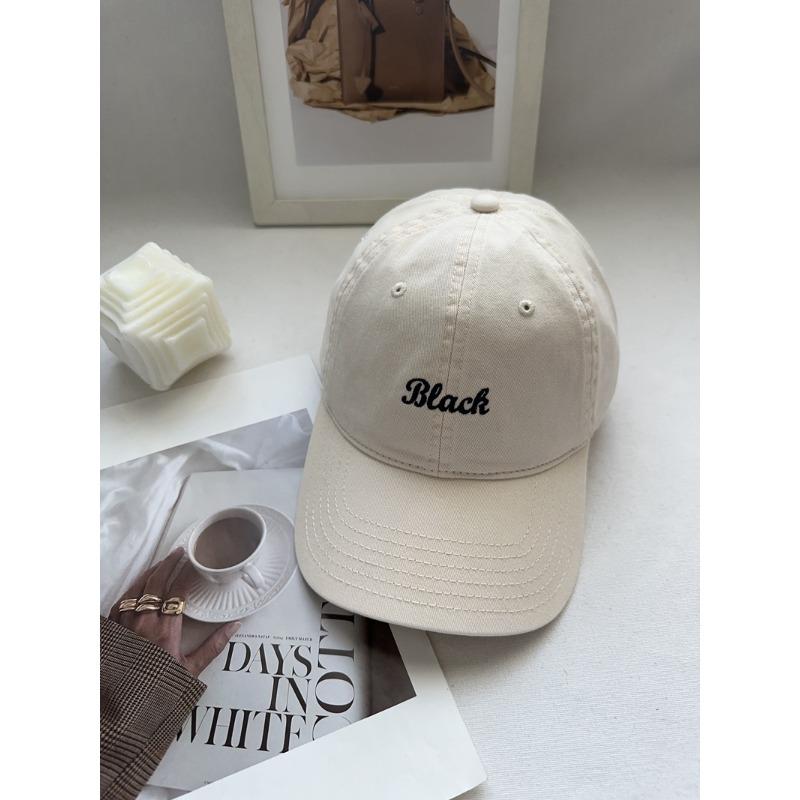 Новая бейсболка в весенне-осеннем стиле для женщин, трехмерная вышивка букв, мягкий верх, универсальная студенческая повседневная бейсболка, модная мужская Adjustable