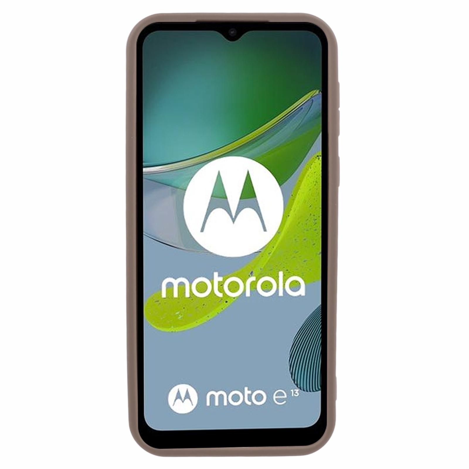 

For Motorola Moto E13 4G Shockproof Cover Wholesale TPU Phone Case Thickened Phone Protector Black