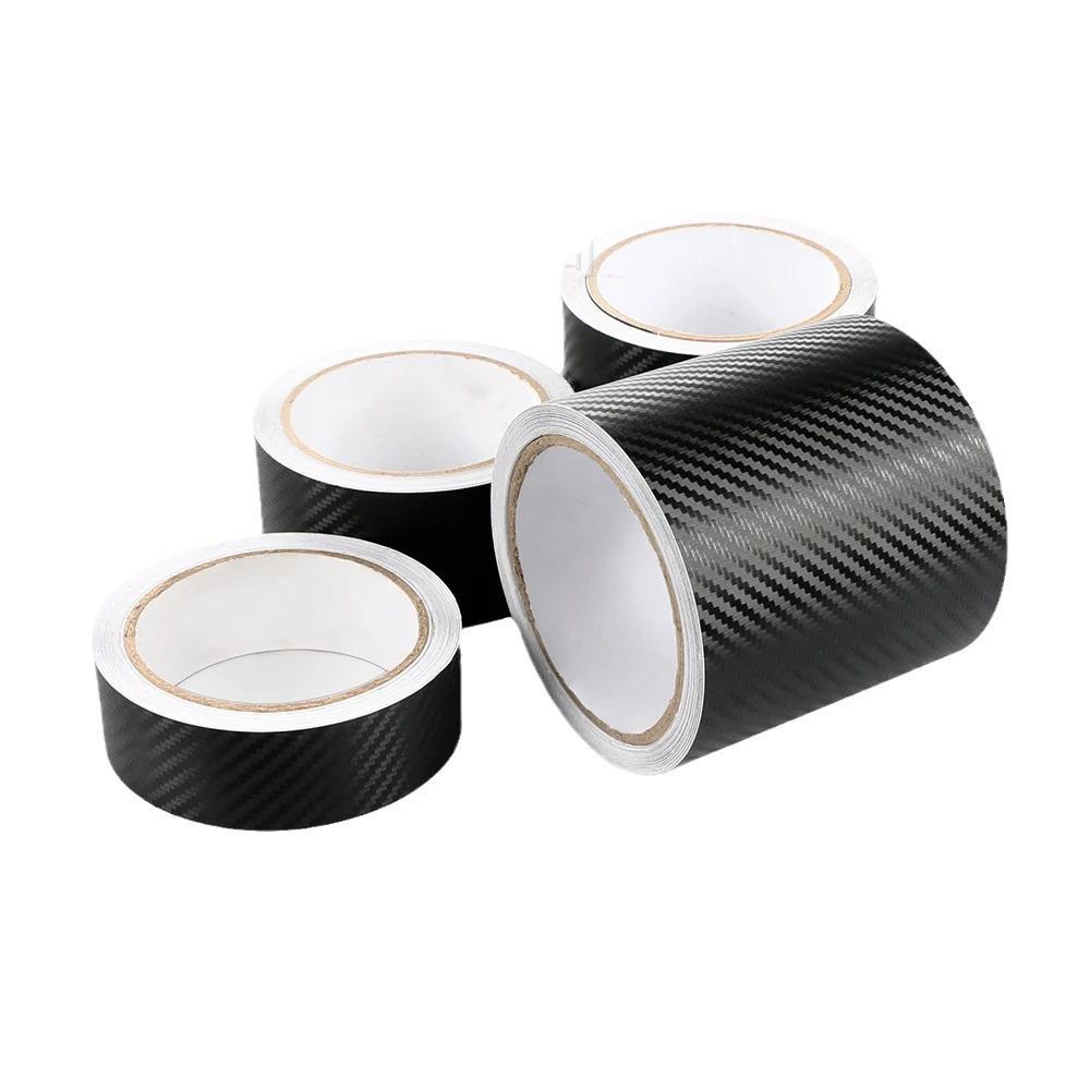 3D Carbon Fiber Self-Adhesive Car Wrap - Scratch-Resistant Center Column & Door Window Tape