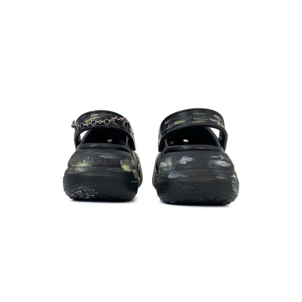Crocs Undercurrent Saint Classic Crush Clog EVA Clogs Unisex Black 207521-001(team1134-)