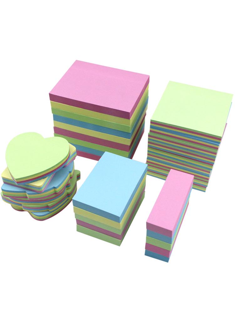 Sticky Notes for Students: Creative & Adhesive Memo Pads, Small Strips, Reusable, Self-Adhesive Labels