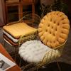 30cmReal Life Biscuit Shape Plush Cushion Soft Creative Pillow Chair Car Seat Pad Decorative Cookie Tatami Back Cushion Sofa Home