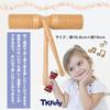 TK.Felly Guiro Wood Block Percussion Instrument with Plectrum, Folk Instrument, Guiro, Percussion, Kids' Guiro Instrument