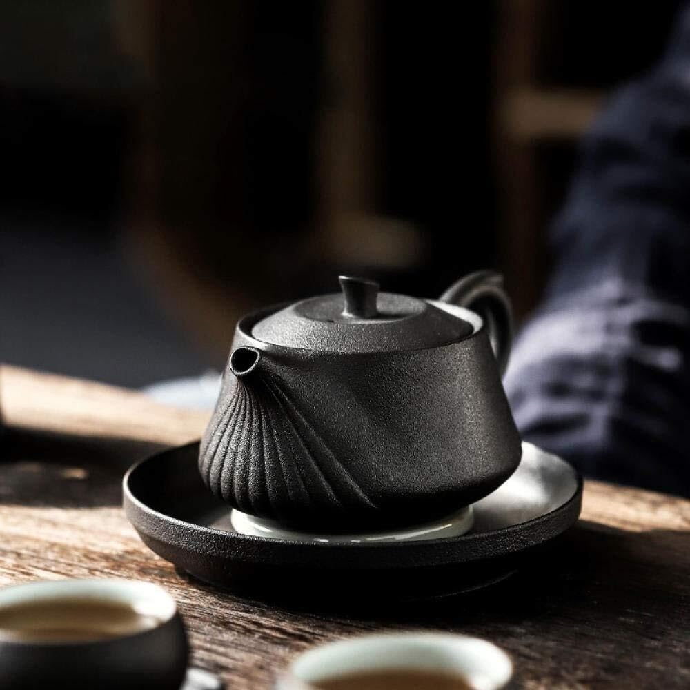 

Ceramic Teapot Black Crockery Ceramic Teapots Tea Pot Drinkware 200Ml/2123