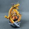 Q Version Z Figure Ssj3 Goku Action Figures Dragon Fist Explosion 14CM PVC GK Statue Collectible Model Toys