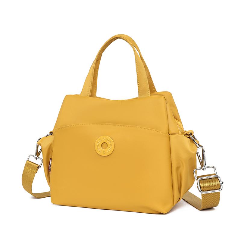 Water-resistant Nylon Handbag Women's Lightweight Multi-compartment Large Capacity Shoulder Bag