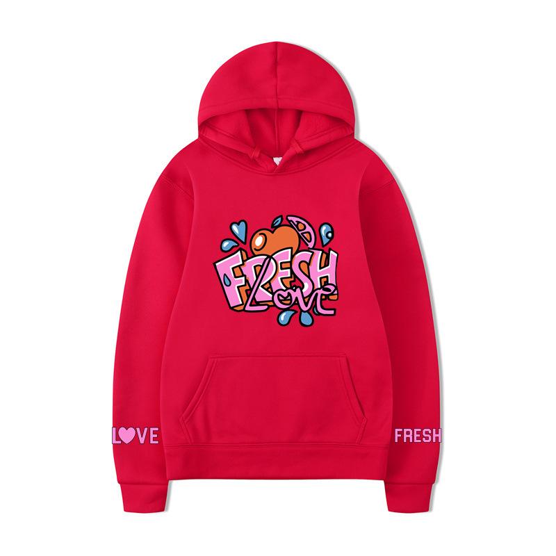 Autumn Winter Letter Print Men's Hoodie Y2K Clothes Vintage Fashion Oversize Casual Unisex Long Sleeve Pullovers