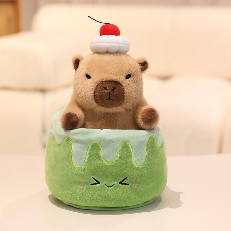 Toy Plush Capybara Super Soft Short Plush Fill Stress Relief Gift For Kids