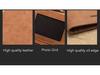 Hengsheng Men's Vintage Long Thin Matte Leather Wallet