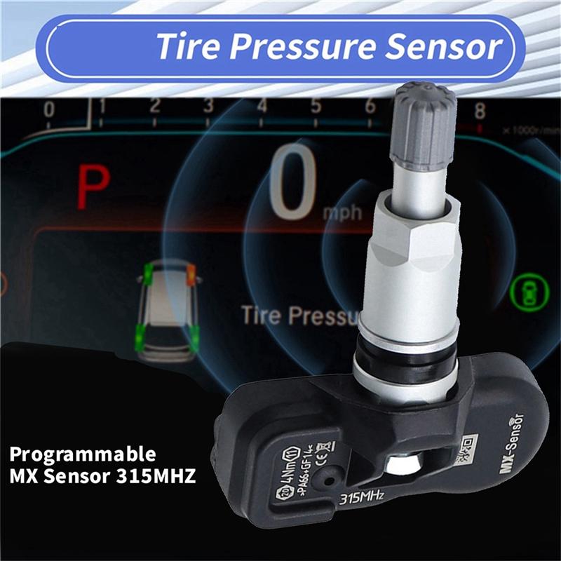 Car Programmable MX Sensor 315MHZ Universal Autotpms Tire Pressure Sensor Monitor For Autel TS408 TS508 ITS600 Tpms