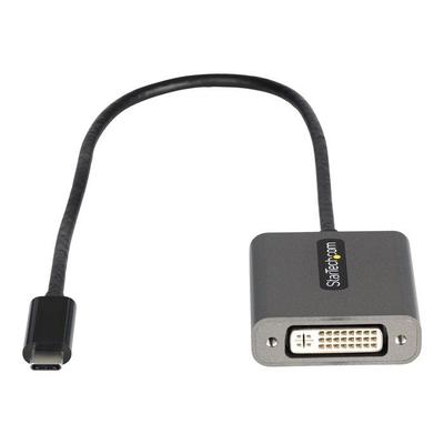 Startech CDP2DVIEC Black USB C To DVI Adapter