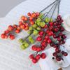 Green Plants Foam Fruits Branch Small Fruit Fake Plants  Living Room Decoration