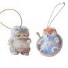 Feline/Canine Car Decors Acrylic Hanging Charm Easy Install Interior Styling Accessory Auto Interior Ornament for Vehicle