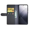 For Xiaomi 14 Pro Case Genuine Split Leather Phone Cover with Wallet Stand