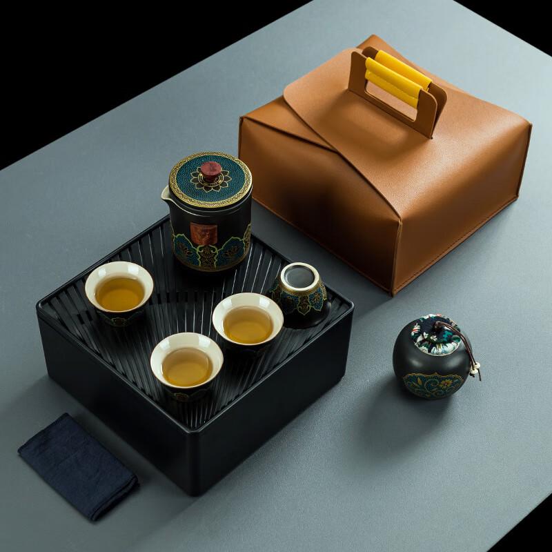 

LISM Ceramic Travel Tea Set