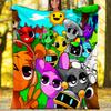 Incredibox Sprunki printed throw blanket—soft,warm;versatile blanket for all seasons—perfect as &air-conditioning throw,nap blanket