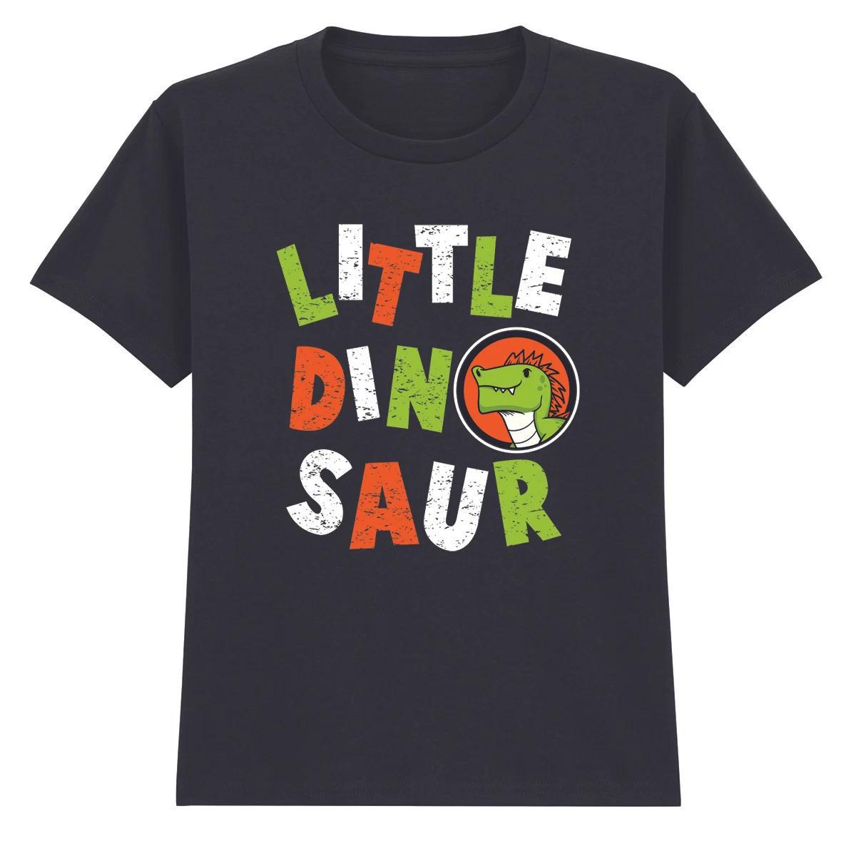 

Little Dinosaur Boys T-Shirt Kids Dinosaurs Animals Adventure Tee 150