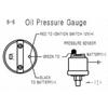 Dynoracing 2'' 52mm Universal Smoke Lens Oil Pressure Gauge 0-100PSI 12V LED With Oil Press Sensor Car Gauge BX101314