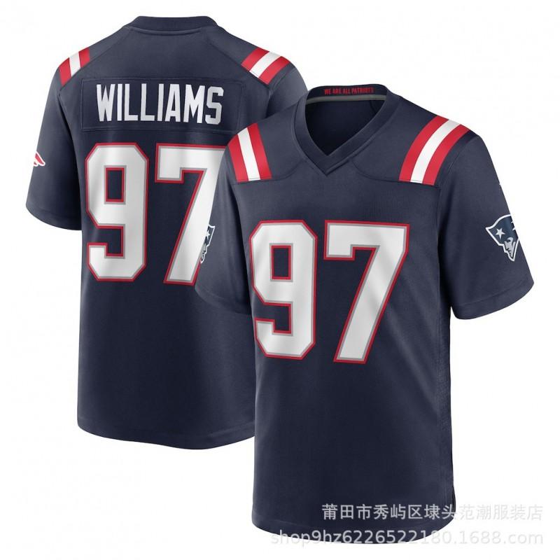 New England Patriots Embroidered Mens Football Jersey Sports Team Uniform
