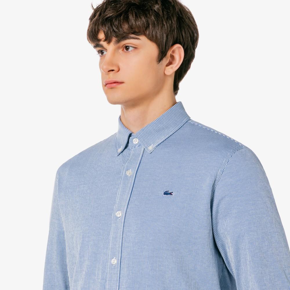 [lacoste] Men's Jersey Stripe Shirt CH542E-56G166